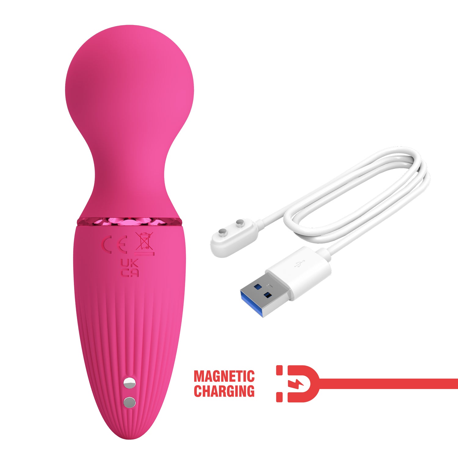 Pretty Love Dwayne Little Cute Mini Body Wand Massager Body Wands