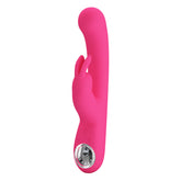 Baile Pretty Love LAMAR Super Soft Silicone Rabbit Vibrator Pink Rabbit Vibrators
