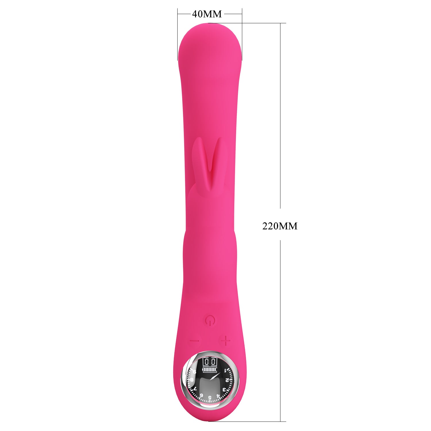 Baile Pretty Love LAMAR Super Soft Silicone Rabbit Vibrator Rabbit Vibrators