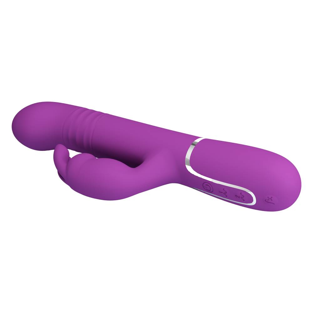Pretty Love Coale 4 in1 Multi Function Twin Motor Rabbit Vibrator Rabbit Vibrators