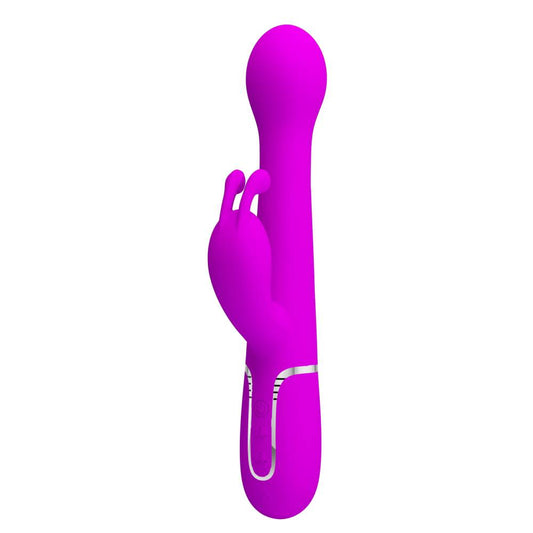 Pretty Love Dejon 3 in1 Multi Function Rabbit Ear Adult Vibrator {% if variant != 'Default Title' and variant != blank %} {% endif %} Rabbit Vibrators