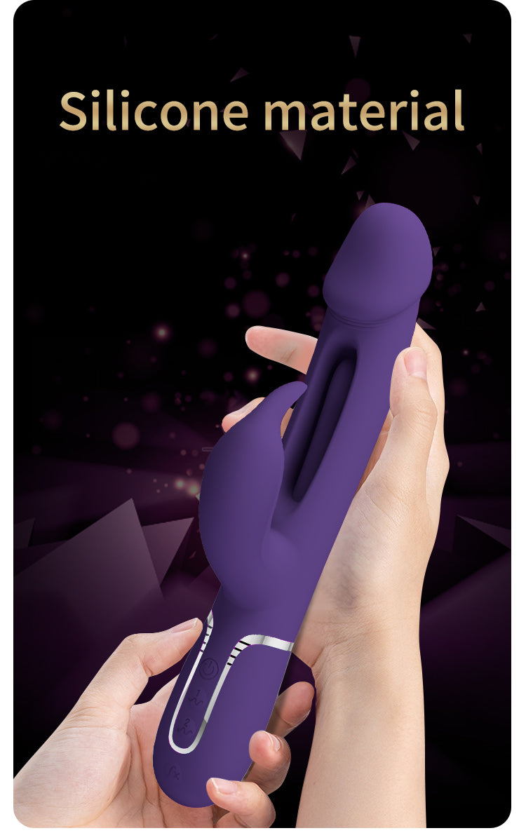 Party Up DAVID Swinging Rechargeable Rabbit Vibrator Rabbit Vibrators