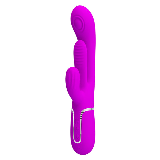 Pretty Love Shania 4 in1 - 7 Functions Rabbit Vibrator {% if variant != 'Default Title' and variant != blank %} {% endif %} Rabbit Vibrators
