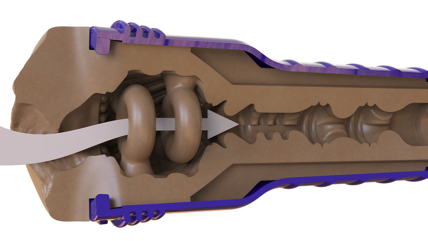 Fleshlight Boost Bang Realistic Pleasure Male Masturbator Masturbators and Strokers
