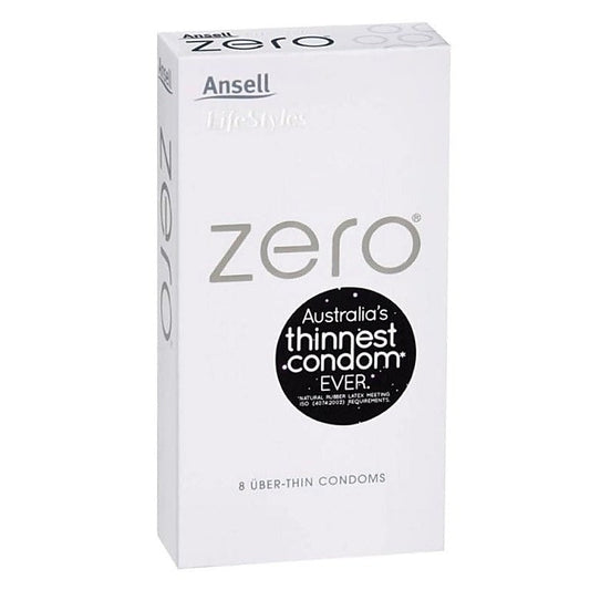 Ansell Zero Uber Thin Condoms - Condoms