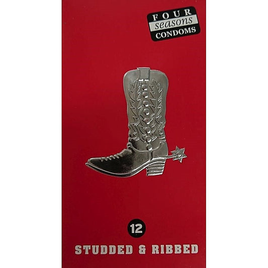 Four Seasons Studded & Ribbed Condoms - Condoms