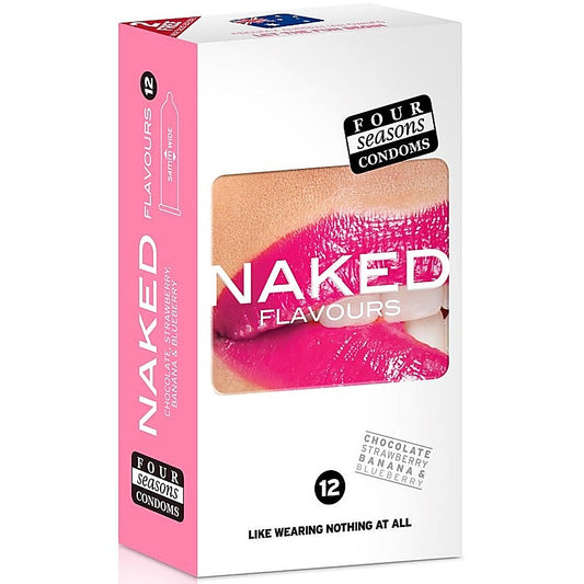 Four Seasons Naked Flavours - Indulge in Sensual Delights - Condoms