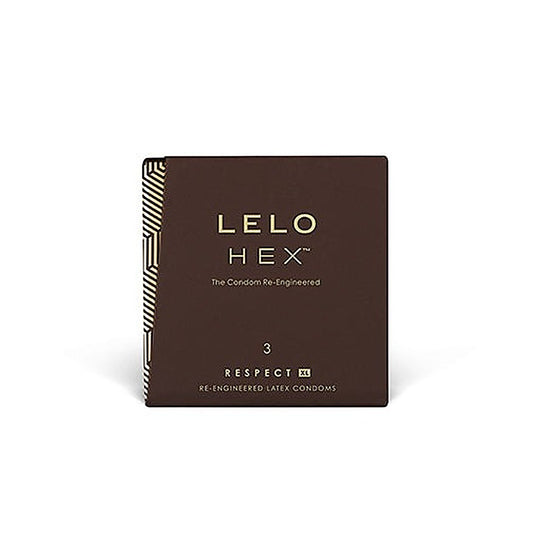 Lelo Hex Respect Hexagonal Structure Condoms - Condoms