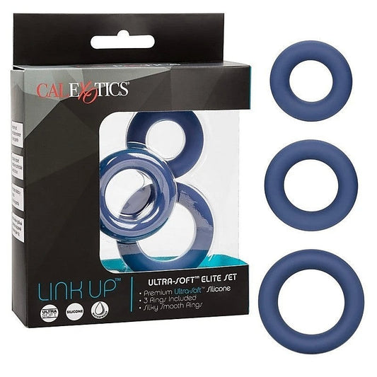 Link Up Ultra-Soft Elite Stretchy Cock Ring Set