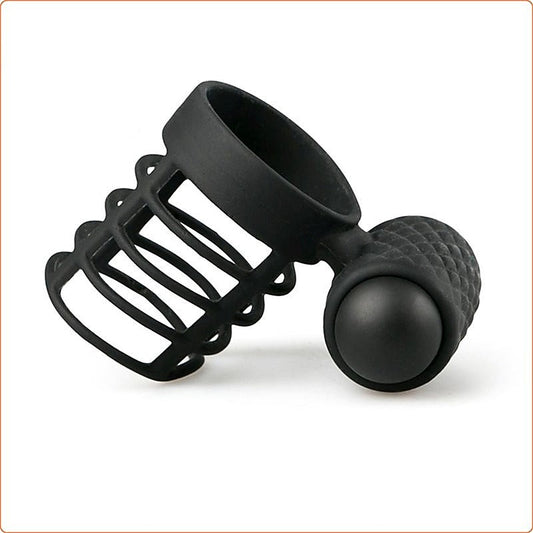 Silicone Vibration Penis Ring by BDStyle - Ball and Cock Toys