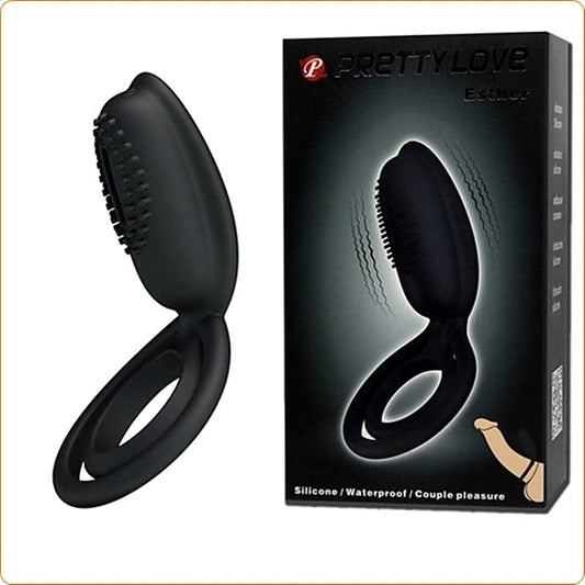 Esther Vibration Cock Ring - Ball and Cock Toys