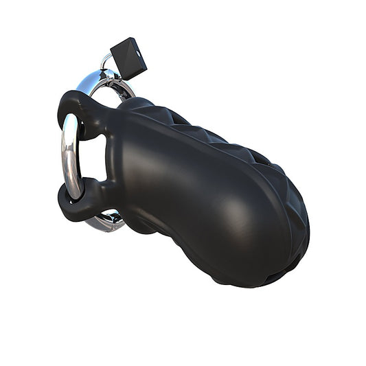 Pipedream Fantasy C-Ringz Extreme Silicone Cock Blocker - Male Chastity