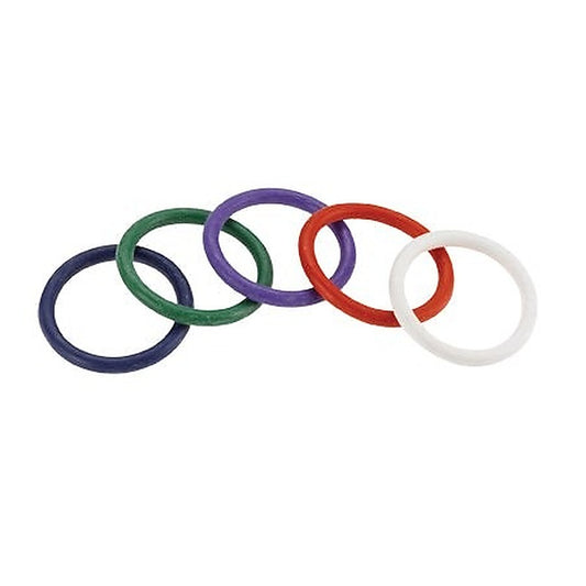 Spartacus Enterprises' Vibrant Rainbow C-Ring Set - Unleash Your Unique Style - Cock Rings