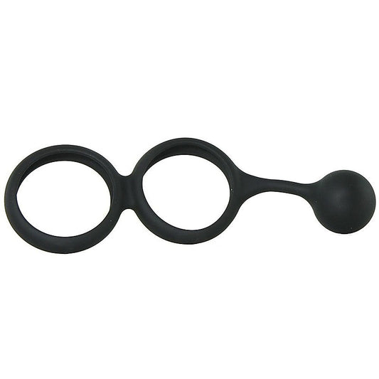 Scrotum Ring with Weight Ball Banger - Cock Rings