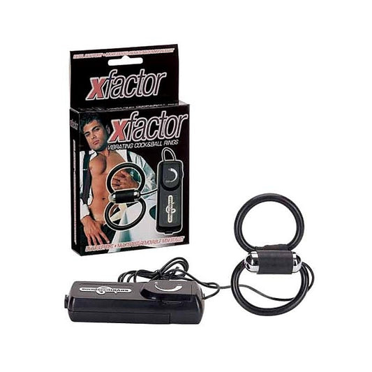 Xfactor Vibrating Cock and Ball Rings