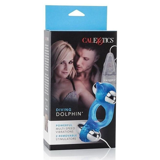 CalExotics Diving Dolphin Triple Action Pleasure Cock Ring
