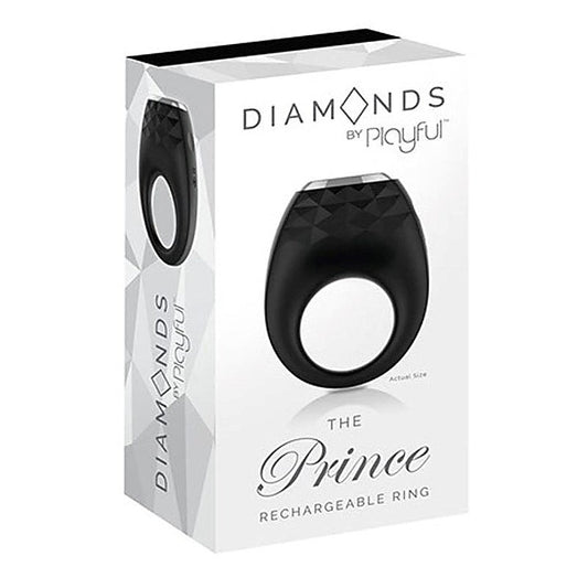 The Prince Rechargeable Cock Ring by Evolved - Stretchy Cock Rings