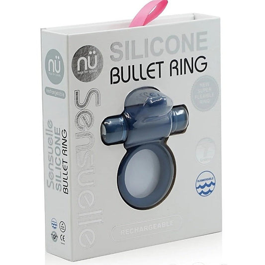 Nu Sensuelle Silicone Bullet Ring