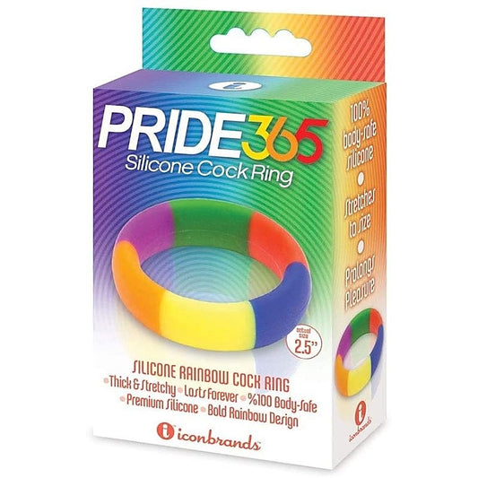 The 9's Pride 365 Rainbow Cockring