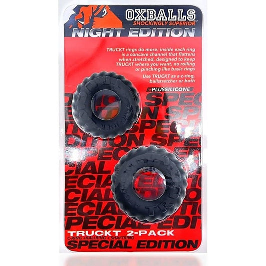 Truckt 2 Piece Cockring Set Special Edition Black