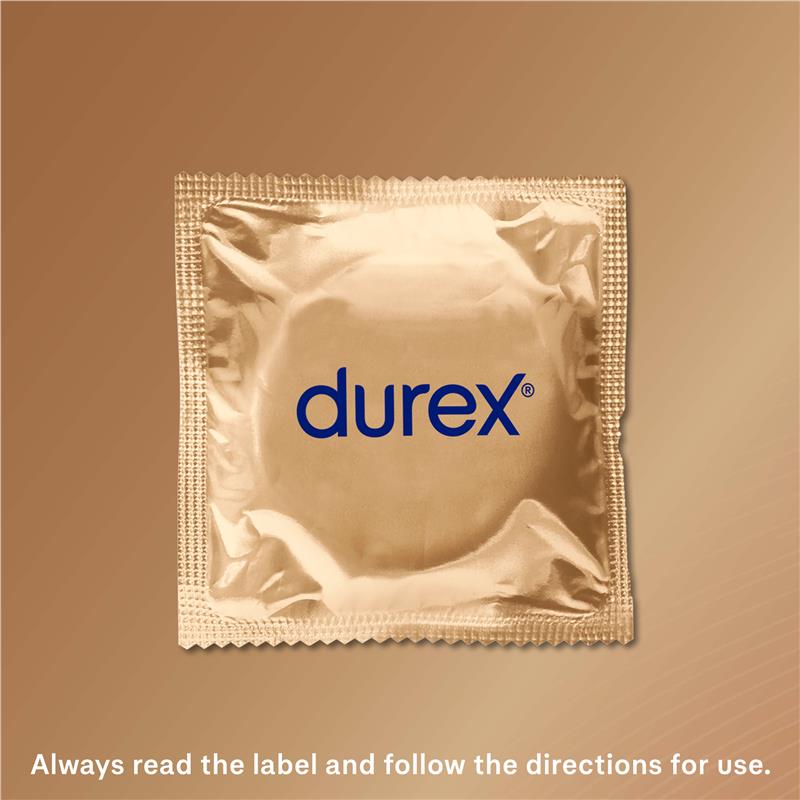 Durex Invisible Original Fit Ultra Thin Regular Condoms 20 Pack Condoms