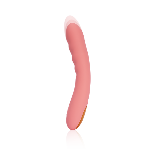 Svakom Ava Neo Interactive Thrusting G Spot Vibrator Peach G-Spot Vibrators