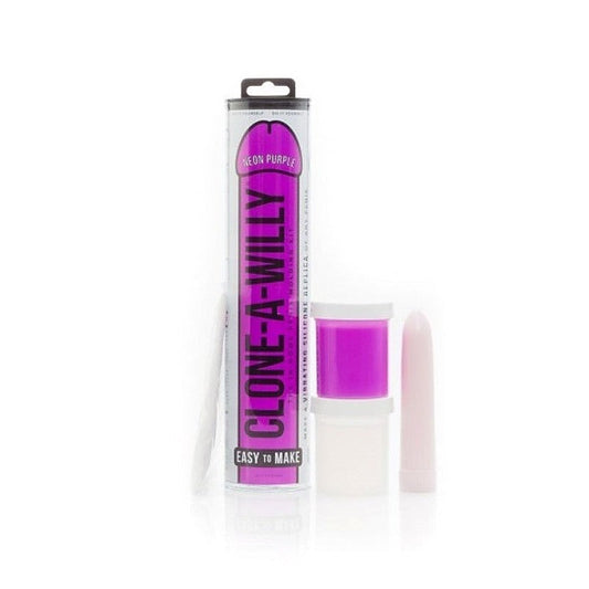 Empire Labs' Customizable Neon Purple Pleasure Replica - Moulding Kits