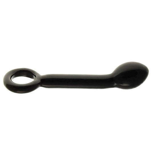 Sensual Bliss - Spartacus Blown Glass G-Spot Dildo with Loop