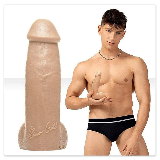 Fleshjack Boys Reno Gold Realistic Looking Dildo - Masturbators and Strokers