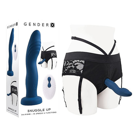 SNUGGLE UP Dual-Motor Strap-On - Versatile & Submersible - Strap On Sextoys