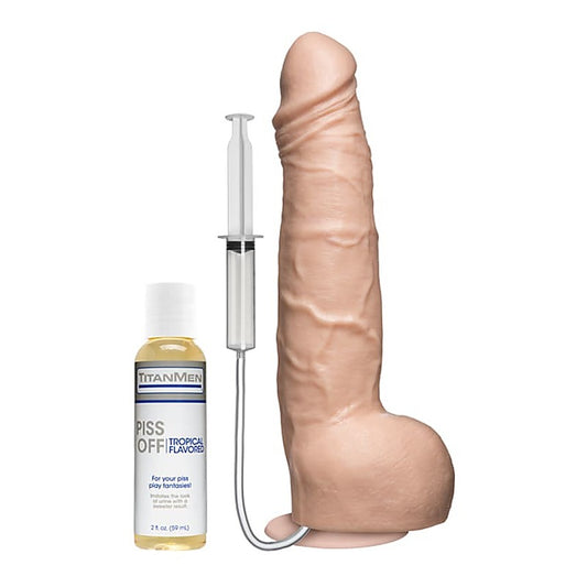 Doc Johnson TitanMen Piss Off Realistic Cock Vanilla