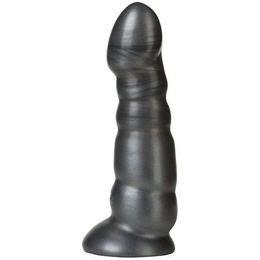 Doc Johnson Platinum The Legend Silicone Dildo Charcoal - Non-Realistic Dildos