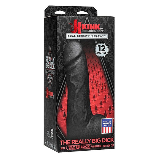 Kink The Really Big Dick 12 in. Black