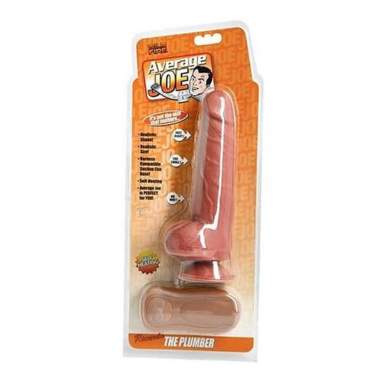 Average Joe The Plumber Ricardo Vibrating and Heating - Realistic Dildos