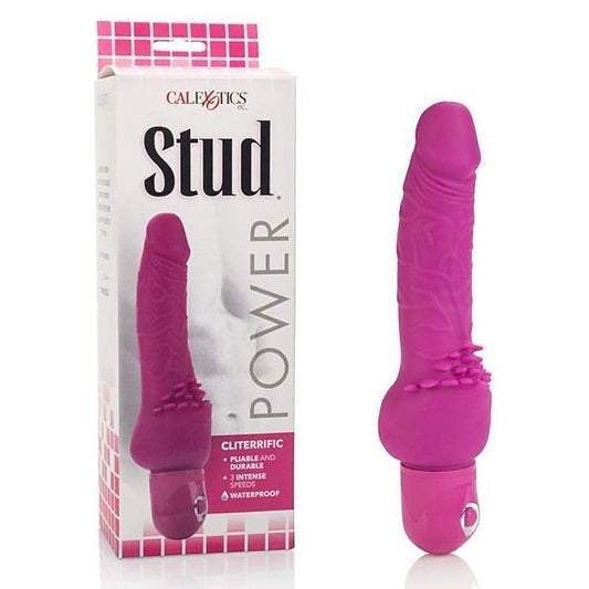 Waterproof Power Stud Cliterrific Pink - Realistic Dildos