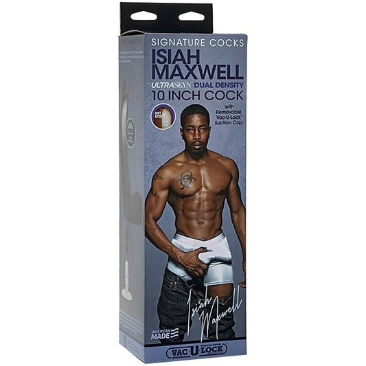 Signature Cocks Isiah Maxwell 10 inch Ultraskyn Cock