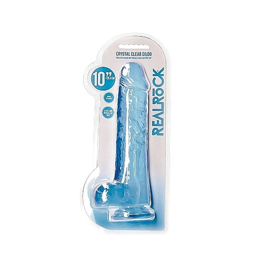 Realistic Dildo With Balls 10 - 25.4 cm