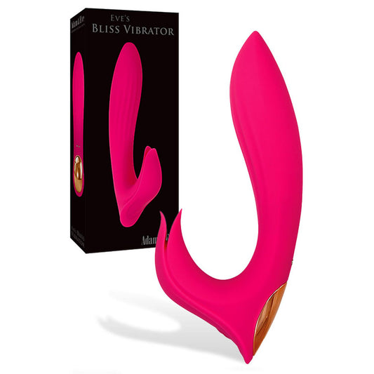 Adam & Eve EVES BLISS USB Rechargeable Rabbit Vibrator Pink Rabbit Vibrators