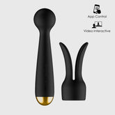 Svakom Emma Neo Interactive Vibrating Body Wand Massager Remote Control Vibrators