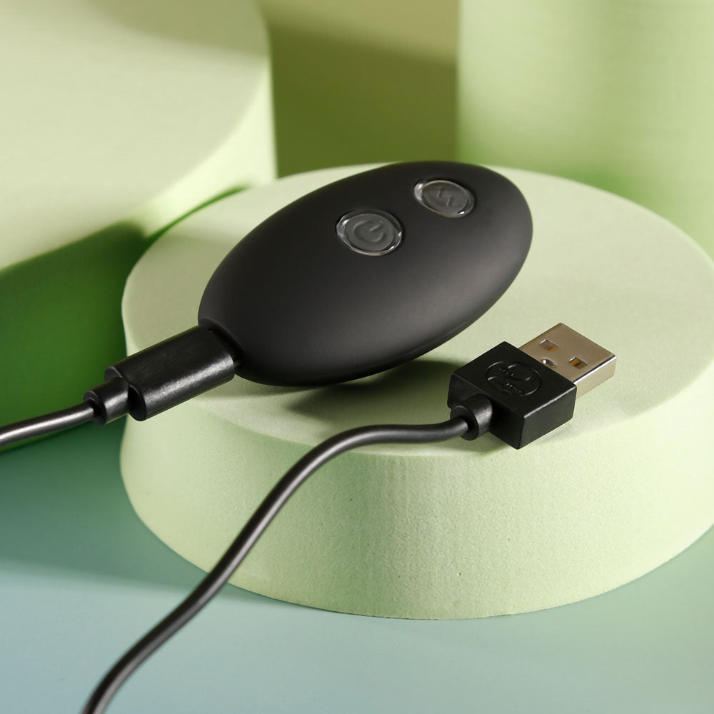 Evolved BEAD ME UP Remote Control Vibrating Anal Beads Black Anal Beads and Balls