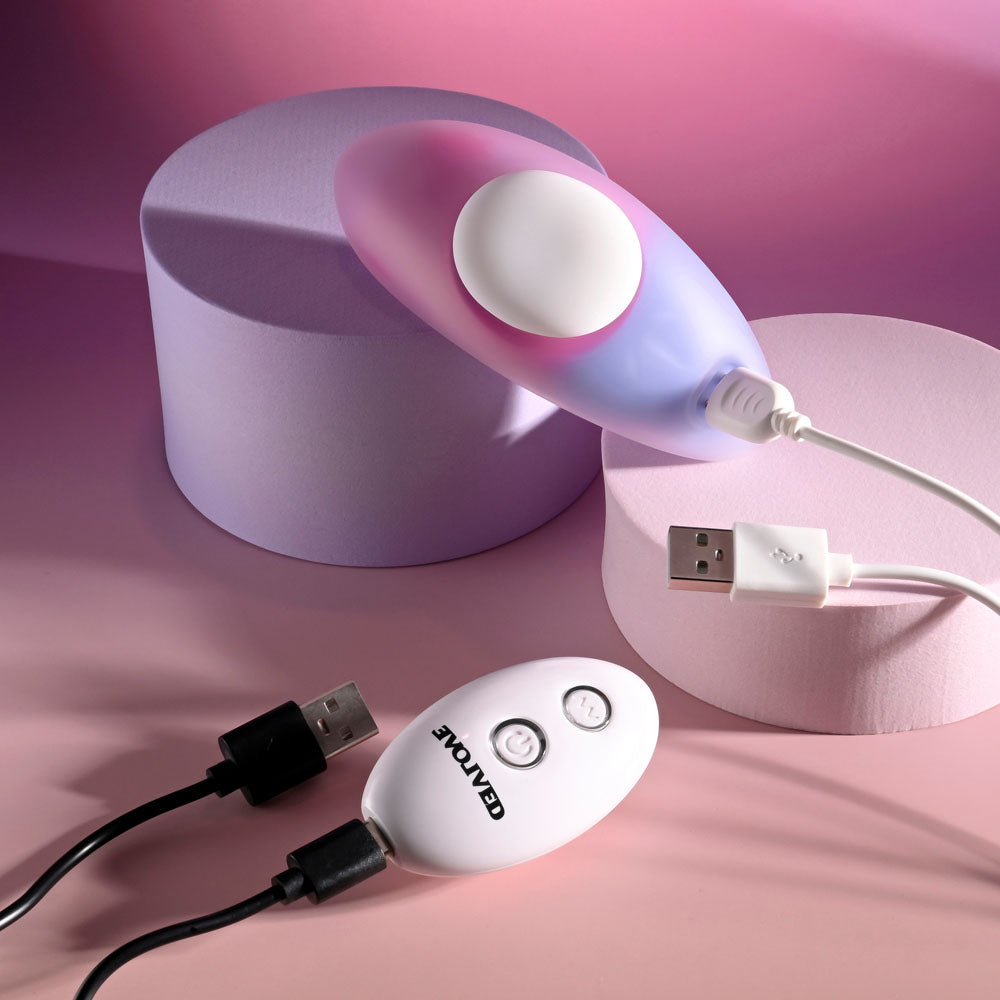 Evolved PARADISE Remote Control Panty Vibrator Pink/Purple Remote Control Vibrators