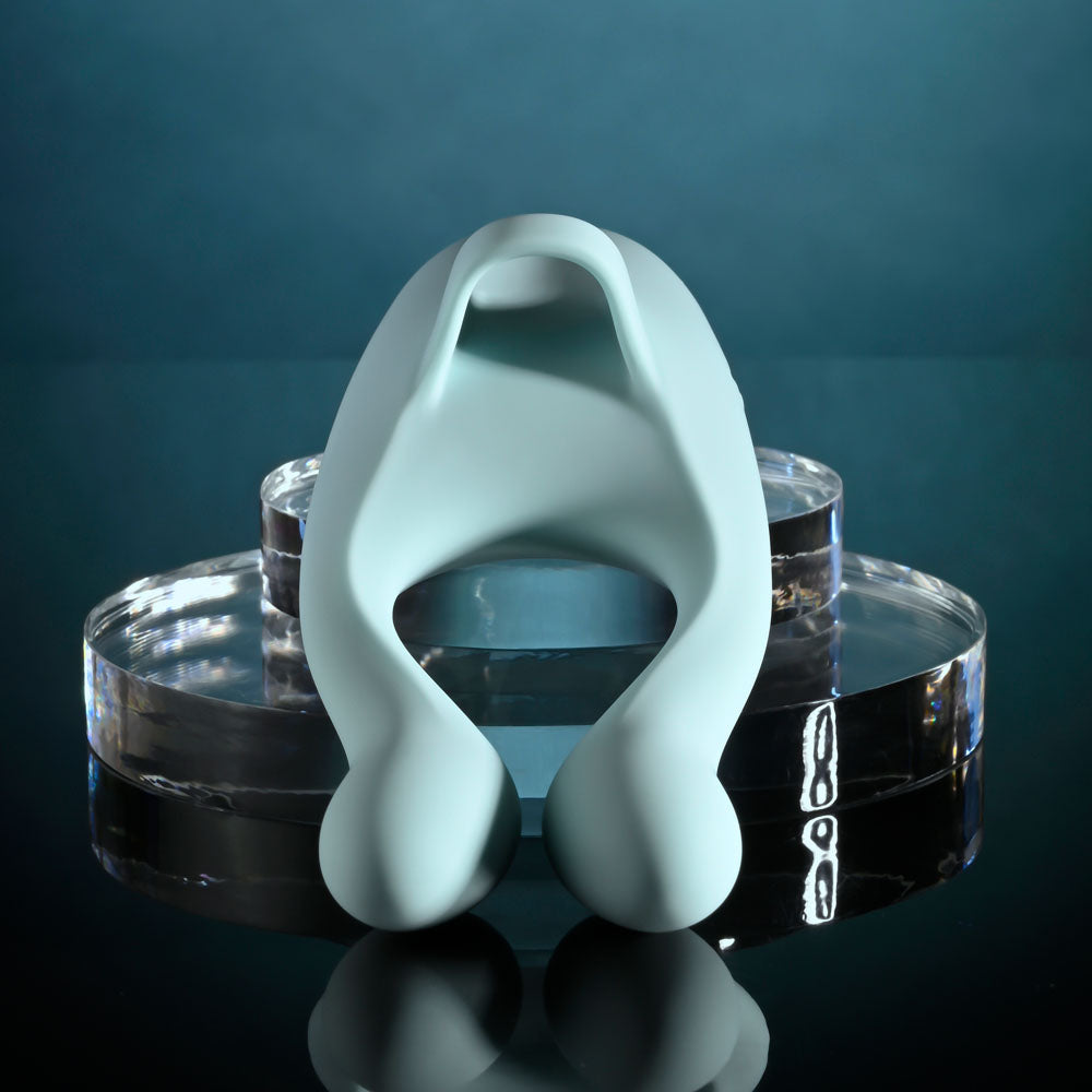 Evolved COUPLES THERAPY Rechargeable Couples Vibrator Teal Sex Toys For Couples