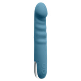 Evolved QUEEN OF ALL TRADES Thrusting Dildo Vibrator Blue Vibrating Dildos