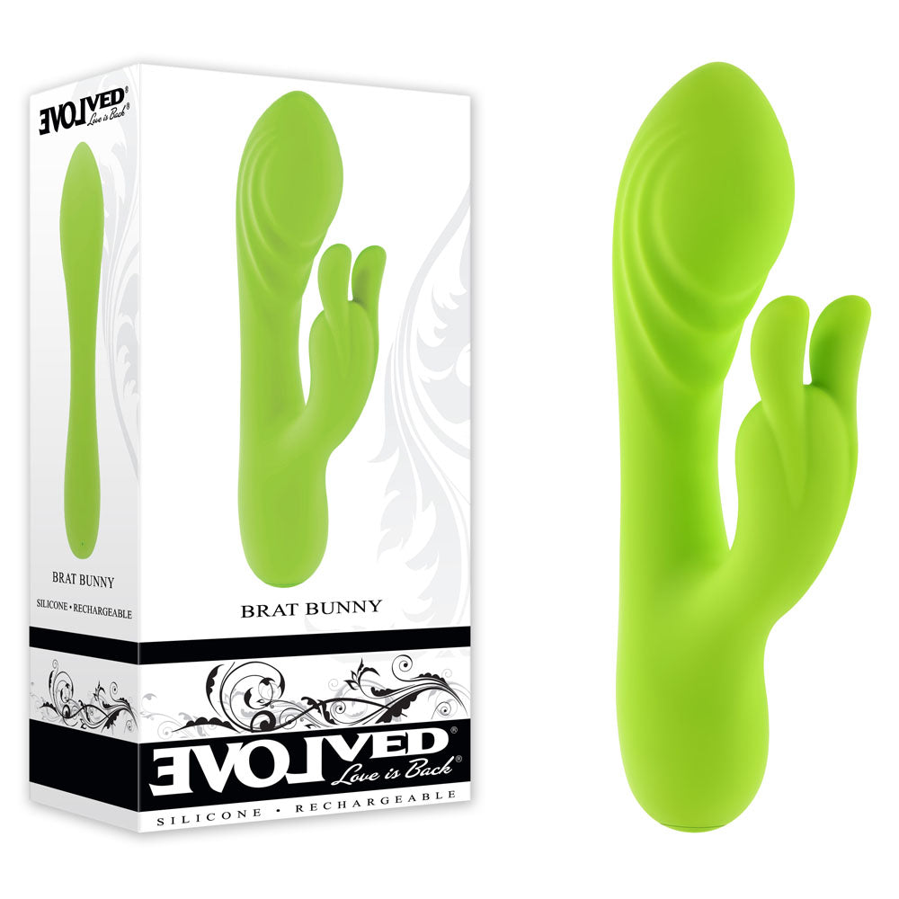 Evolved BRAT BUNNY USB Rechargeable Rabbit Vibrator Rabbit Vibrators