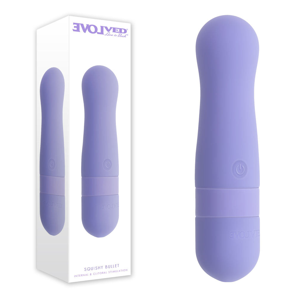 Evolved SQUISHY Rechargeable Bullet Massager Bullet Vibrators