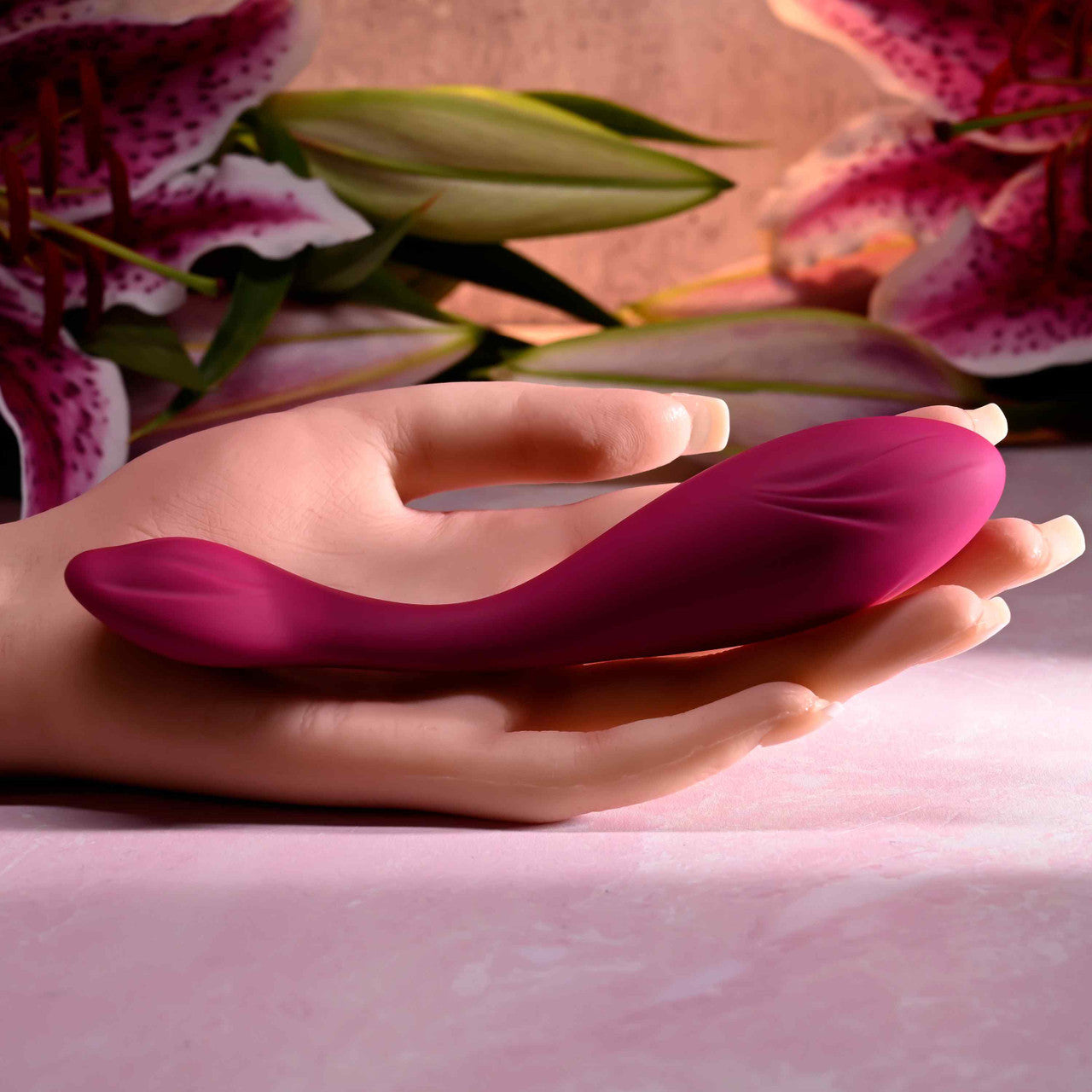 Evolved CHERRY POSE Flexible & Posable Vibrator with Remote G-Spot Vibrators