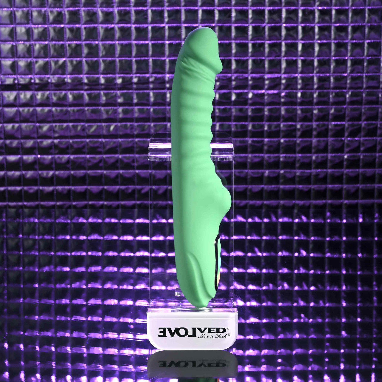 Evolved FULL THROTTLE USB Rechargeable G-spot Vibrator Green G-Spot Vibrators