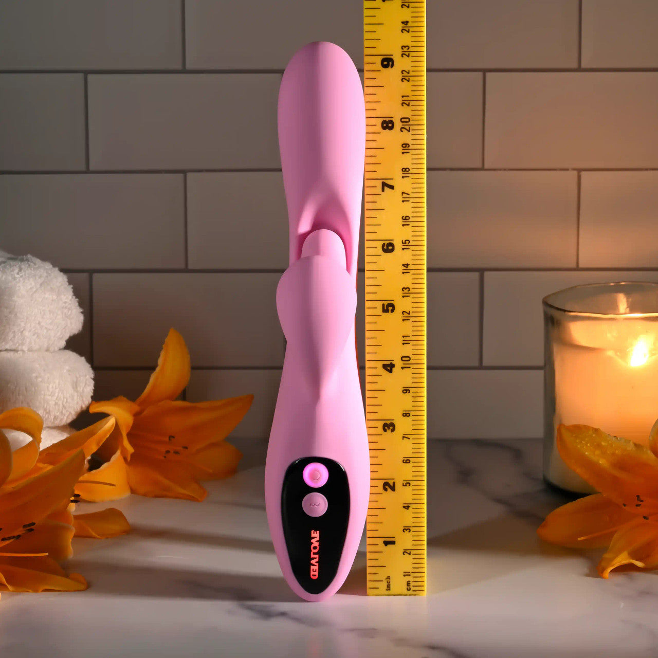 Evolved PUSH THE BUTTON Rabbit Vibrator with G-Spot Bud Rabbit Vibrators