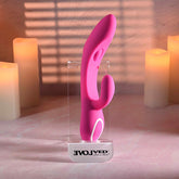 Evolved G-TAPPER USB Rechargeable Rabbit Vibrator Pink Rabbit Vibrators