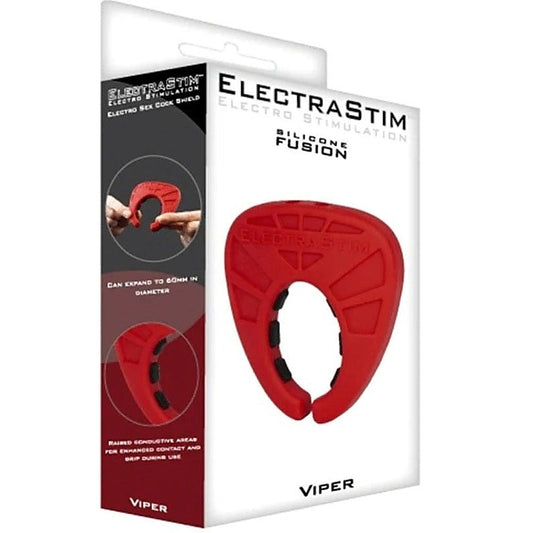 Electrastim Silicone Fusion Viper - Soft, Smooth Intimate Shield